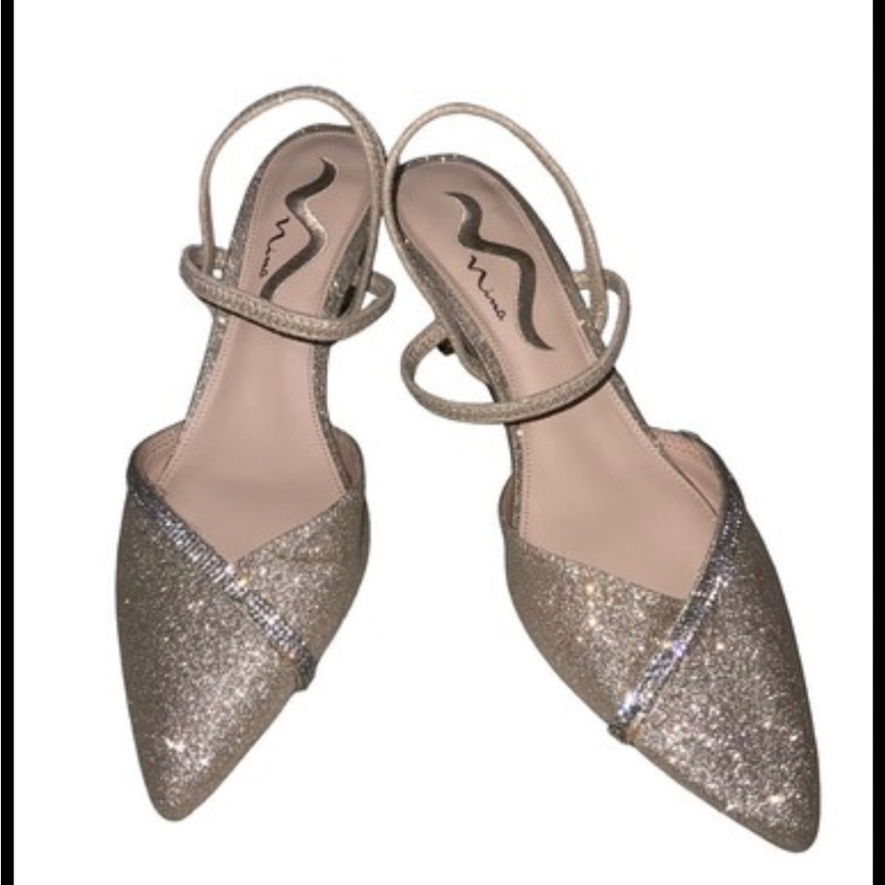 Nina golden Te necesito Heels Sparkling Elegance